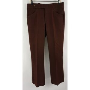 Vintage 70s Jaymar Sansabelt Leisure Disco Golf Flare Slacks Pants Mens 34 x 30